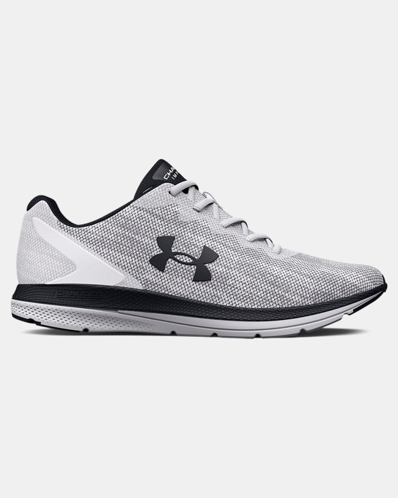 Men's UA Charged Impulse 2 Knit Running Shoes in White image number 0